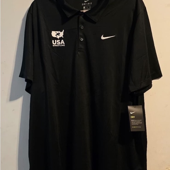 Nike Black USA Wrestling Tee - Picture 3 of 16